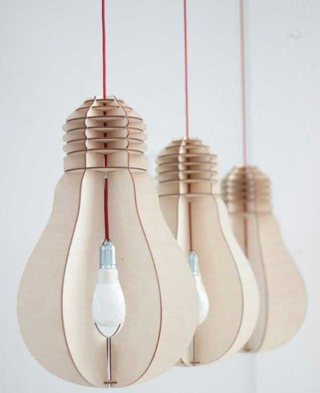 wood light bulbs